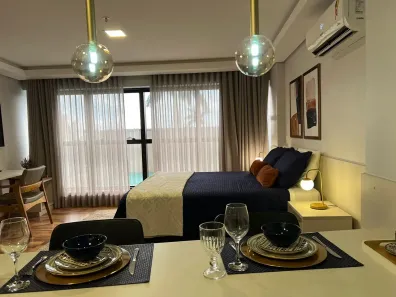 Flat com 1 Quarto à venda, 34m² no Jardim dos Estados, Campo Grande