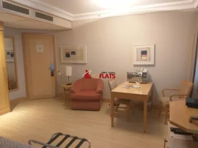 Flat com 1 Quarto para alugar, 27m² no Higienópolis, São Paulo