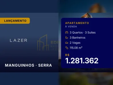 Apartamento com 3 Quartos à venda, 115m² no Manguinhos, Serra