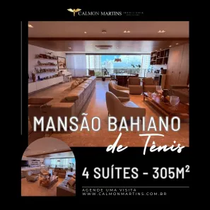 Apartamento com 4 Quartos à venda, 305m² no Graça, Salvador