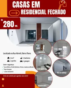 Casa com 2 Quartos à venda, 54m² no Flores, Manaus