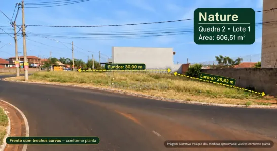à venda, 607m² no Parque Residencial Nature I, São José do Rio Preto