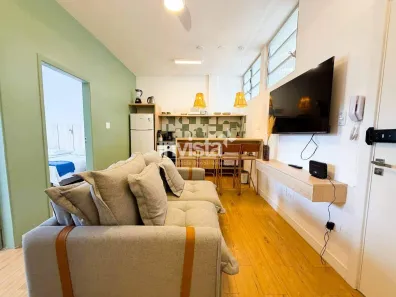 Apartamento com 2 Quartos à venda, 47m² no Gonzaga, Santos