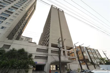 para alugar, 42m² no Vila Mathias, Santos