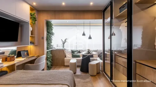 Apartamento com 1 Quarto à venda, 26m² no Vila Pirajussara, São Paulo