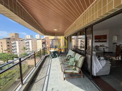 Apartamento com 4 Quartos para alugar, 145m² no Loteamento João Batista Julião, Guarujá