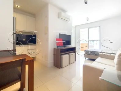 Flat com 1 Quarto para alugar, 38m² no Itaim Bibi, São Paulo