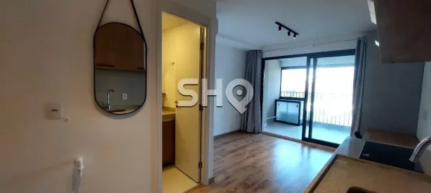 Apartamento com 1 Quarto para alugar, 24m² no Sumaré, São Paulo
