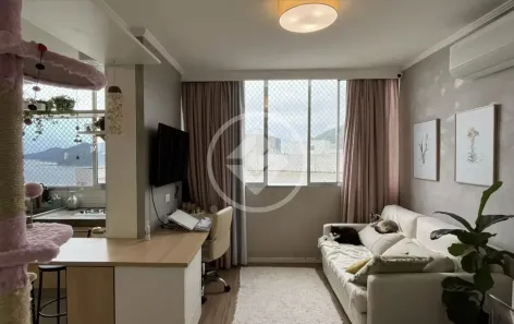 Apartamento com 1 Quarto à venda, 45m² no José Menino, Santos
