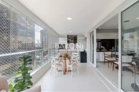 Apartamento com 3 Quartos à venda, 134m² no Cidade Monções, São Paulo