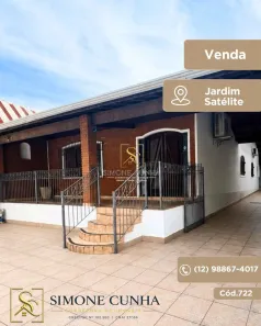 Casa com 3 Quartos para venda ou aluguel, 160m² no Jardim Satélite, São José dos Campos