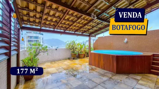Cobertura com 3 Quartos à venda, 177m² no Botafogo, Rio de Janeiro