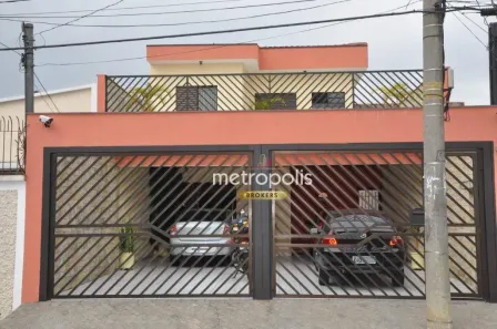 Sobrado com 3 Quartos à venda, 267m² no Vila Camilópolis, Santo André