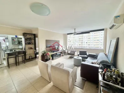 Apartamento com 1 Quarto para alugar, 60m² no Pompéia, Santos