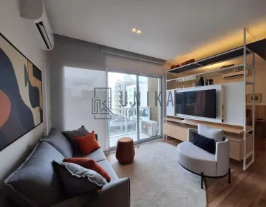 Flat com 1 Quarto para alugar, 39m² no Cambuí, Campinas