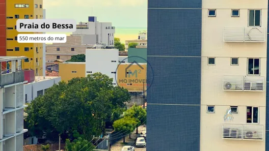 Apartamento com 2 Quartos para alugar, 55m² no Bessa, João Pessoa