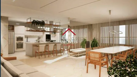 Apartamento com 3 Quartos à venda, 171m² no Aparecida, Santos