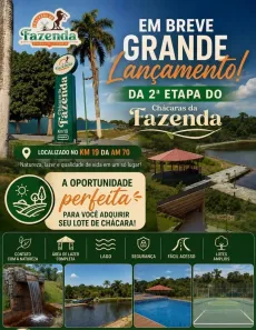Lote/Terreno com 1 Quarto à venda, 1000m² no , Iranduba