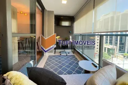 Apartamento com 1 Quarto para venda ou aluguel, 30m² no Itaim Bibi, São Paulo