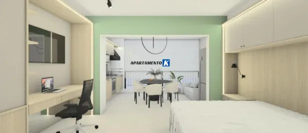 Apartamento com 1 Quarto para alugar, 39m² no Vila Camargos, Guarulhos