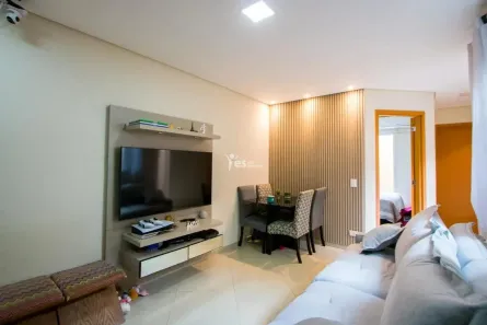 Apartamento com 2 Quartos à venda, 50m² no Vila Scarpelli, Santo André