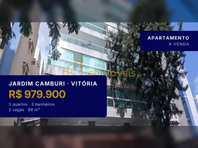 Apartamento com 3 Quartos à venda, 98m² no Jardim Camburi, Vitória