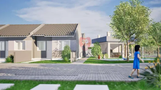 Casa de Condomínio com 2 Quartos à venda, 44m² no São Luiz, Gravataí