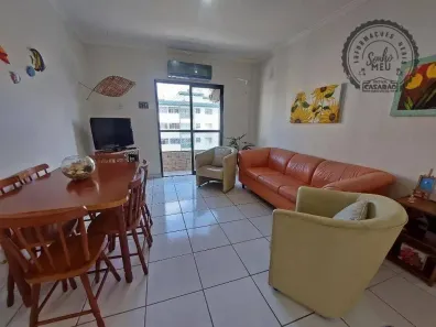 Apartamento com 2 Quartos para alugar, 70m² no Canto do Forte, Praia Grande