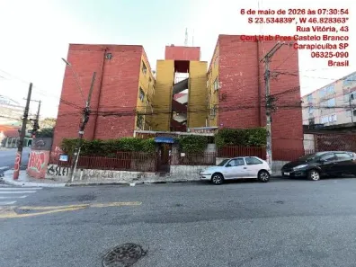 Apartamento com 2 Quartos à venda, 54m² no Conjunto Habitacional Presidente Castelo Branco, Carapicuíba
