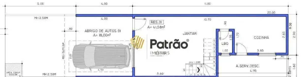Sobrado com 3 Quartos à venda, 118m² no Vila Palmares, Santo André