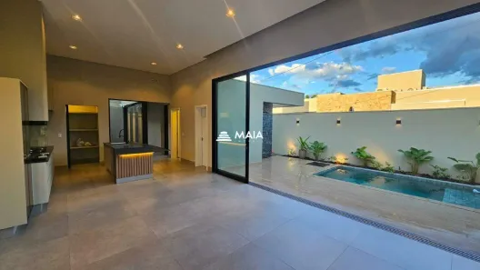 Casa de Condomínio com 3 Quartos à venda, 170m² no Loteamento Residencial Ayait II, Uberaba