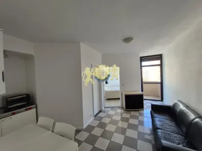 Flat com 1 Quarto para alugar, 37m² no Indianópolis, São Paulo