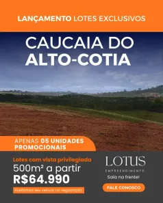 Lote/Terreno à venda, 500m² no Centro, Vargem Grande Paulista