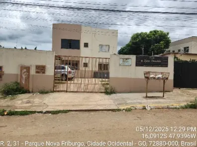 Apartamento com 2 Quartos à venda, 63m² no Parque Nova Friburgo B, Cidade Ocidental