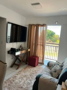 Apartamento com 2 Quartos para alugar, 57m² no Miritíua, São José de Ribamar