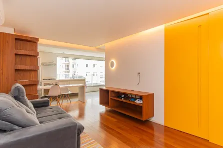 Apartamento com 1 Quarto para venda ou aluguel, 51m² no Brooklin Paulista, São Paulo