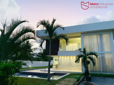 Casa de Condomínio com 4 Quartos para alugar, 550m² no Catu de Abrantes (Abrantes), Camaçari