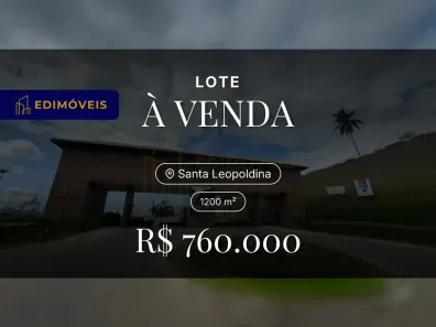 Lote/Terreno à venda, 1200m² no , Santa Leopoldina