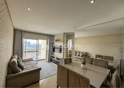 Apartamento com 3 Quartos à venda, 60m² no Vila Scarpelli, Santo André