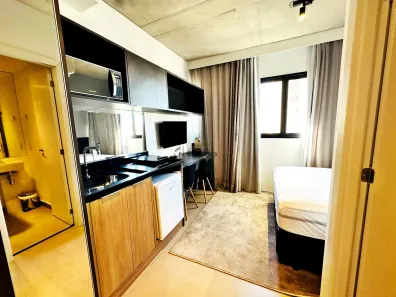 Flat com 1 Quarto para alugar, 24m² no Bela Vista, São Paulo