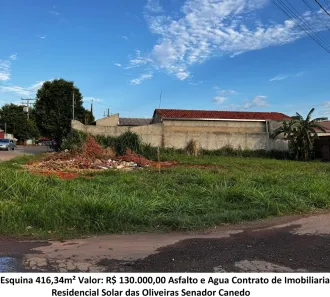 Lote/Terreno à venda, 416m² no Condomínio Alto da Boa Vista, Senador Canedo