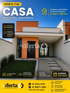 Casa com 3 Quartos à venda, 92m² no Capela Velha, Araucária