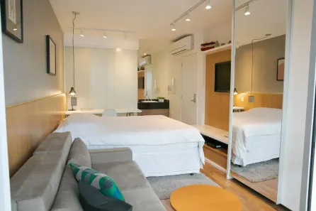 Apartamento com 1 Quarto para alugar, 30m² no Vila Nova Conceição, São Paulo
