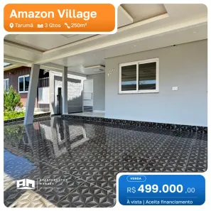 Casa de Condomínio com 3 Quartos à venda, 250m² no Tarumã, Manaus