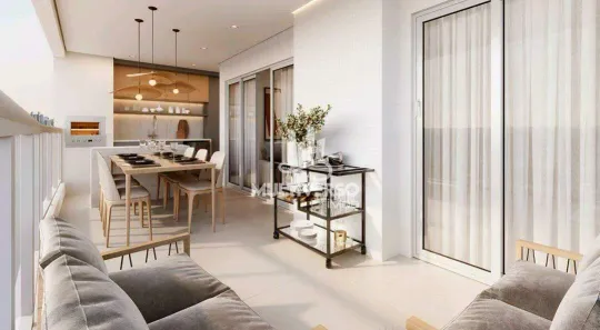 Apartamento com 3 Quartos à venda, 117m² no Embaré, Santos