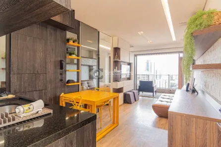 Apartamento com 1 Quarto para alugar, 41m² no Brooklin Paulista, São Paulo