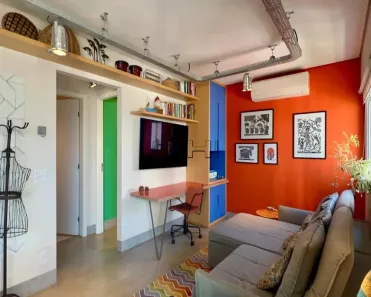 Apartamento com 1 Quarto para alugar, 60m² no Pinheiros, São Paulo