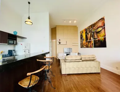 Apartamento com 1 Quarto para alugar, 85m² no Brooklin Paulista, São Paulo