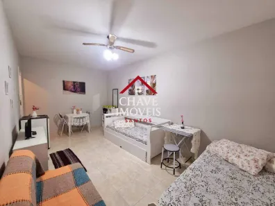 Kitnet à venda, 37m² no Boqueirão, Santos