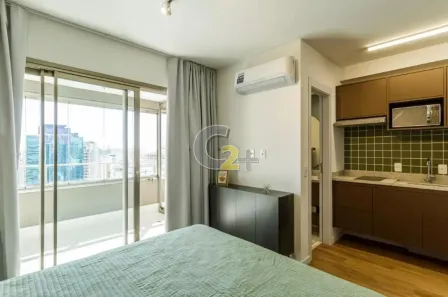 Apartamento com 1 Quarto à venda, 30m² no Moema, São Paulo